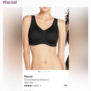 Wacoal Simone  sport bra price is firm